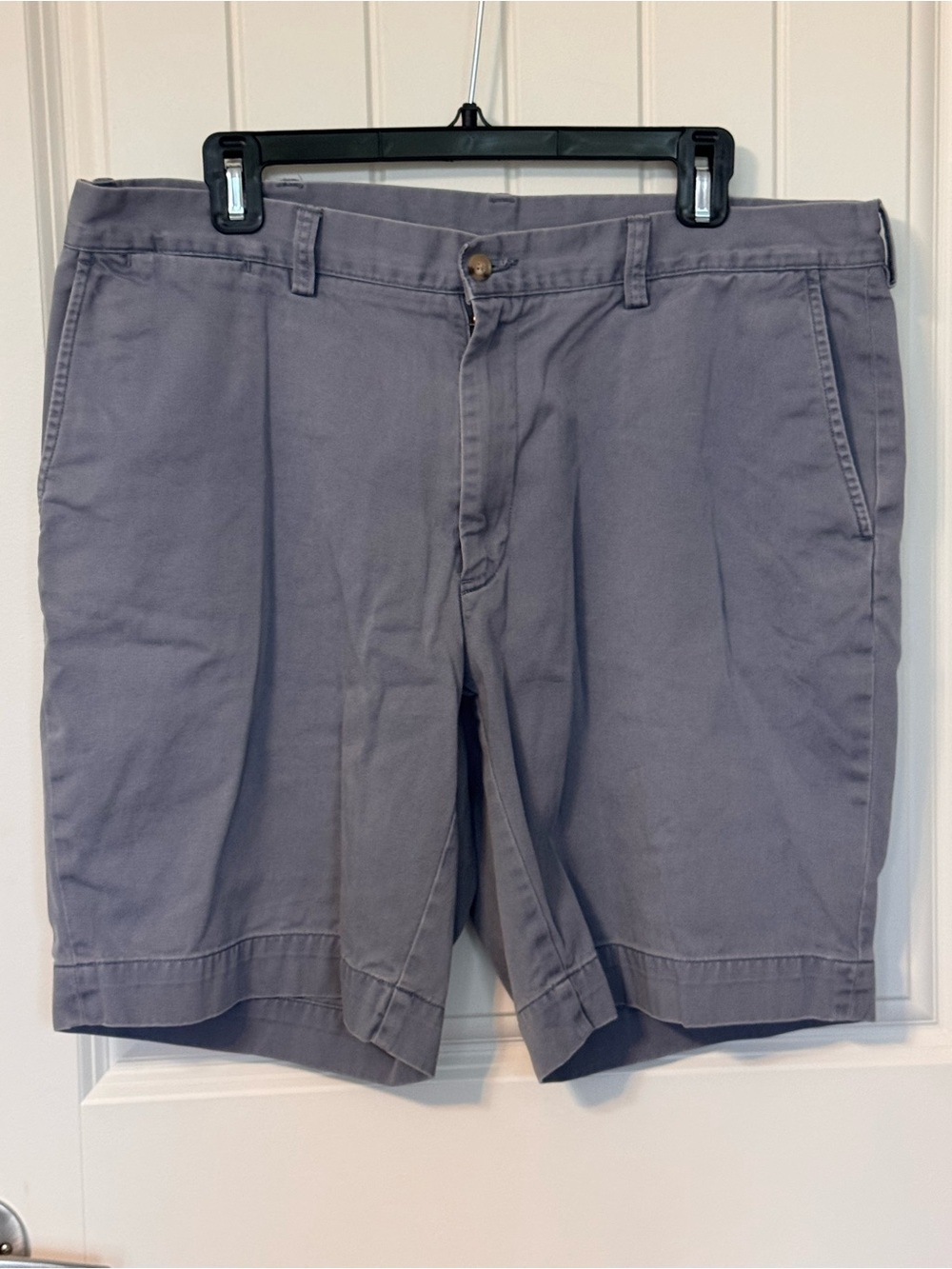 Polo Ralph Lauren Men's Gray Classic Fit 9"‎ Chino Shorts Size 36
